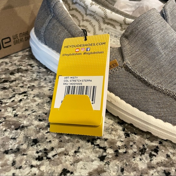 🛑 SOLD🛑NWT Hey Dude Misty Stretch Steppa - Picture 7 of 8